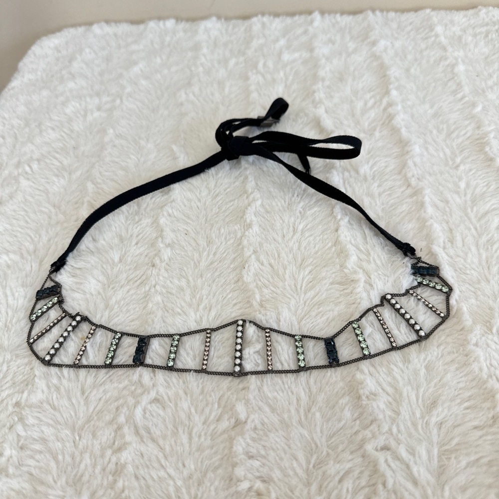 Colette Malouf - 3-in-1 jewelled belt, choker or headband.